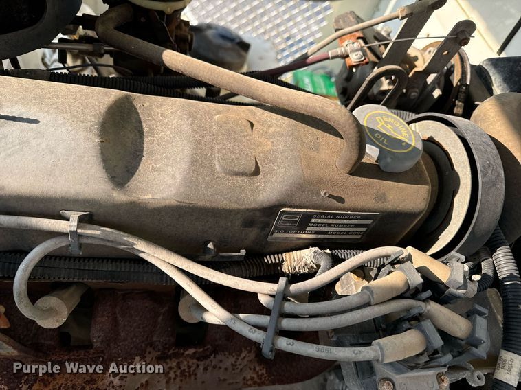 image for item DV5905 1996 Sewer Equipment of America  747 sewer jetter trailer 