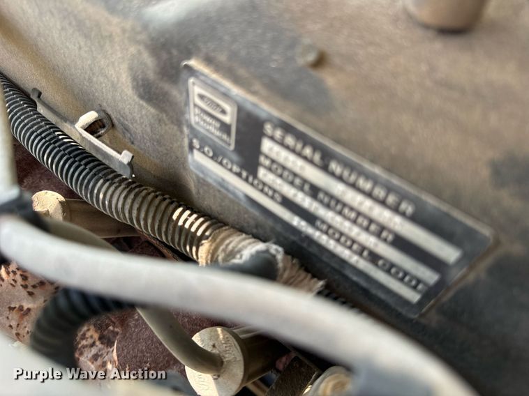 image for item DV5905 1996 Sewer Equipment of America  747 sewer jetter trailer 