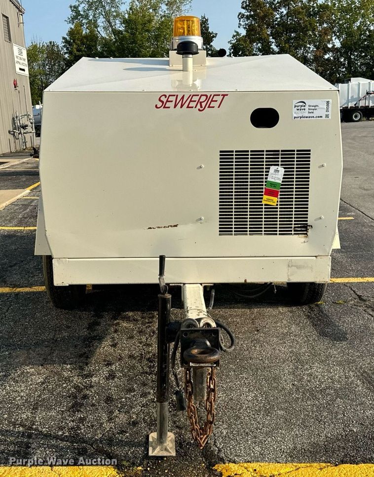 image for item DV5906 1999 John Bean  Sewerjet 600D sewer jetter trailer 