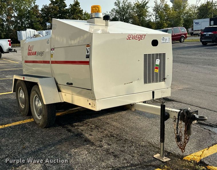 image for item DV5906 1999 John Bean  Sewerjet 600D sewer jetter trailer 