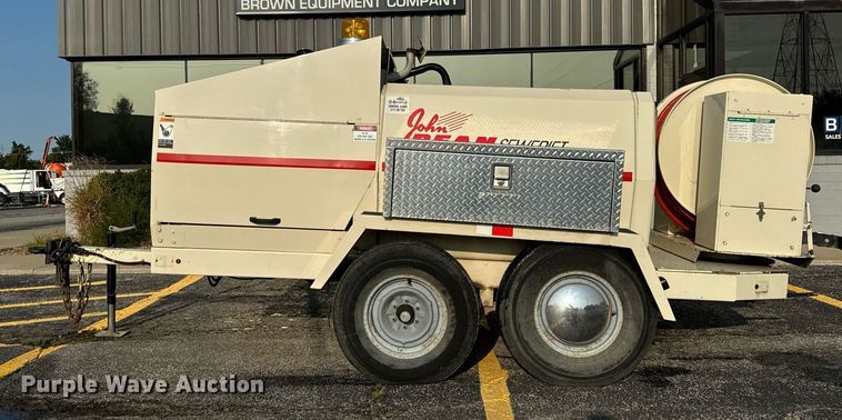 image for item DV5906 1999 John Bean  Sewerjet 600D sewer jetter trailer 