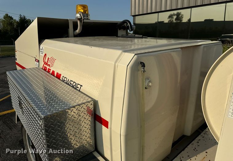 image for item DV5906 1999 John Bean  Sewerjet 600D sewer jetter trailer 