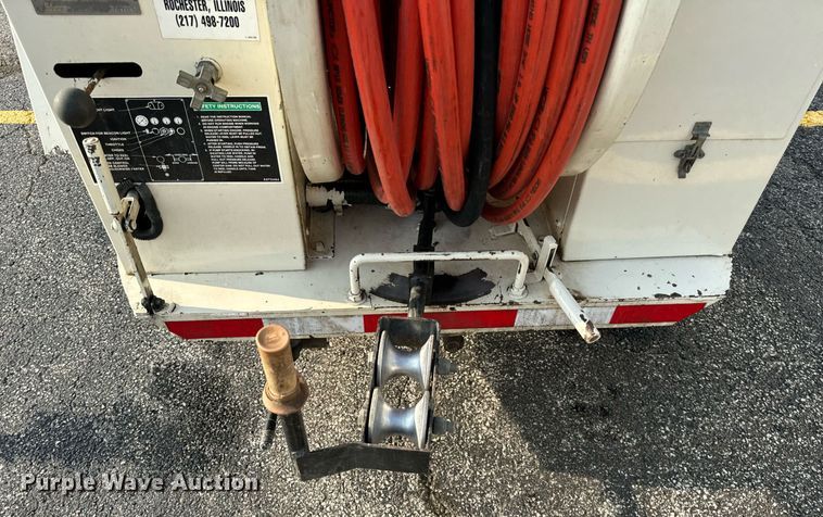 image for item DV5906 1999 John Bean  Sewerjet 600D sewer jetter trailer 