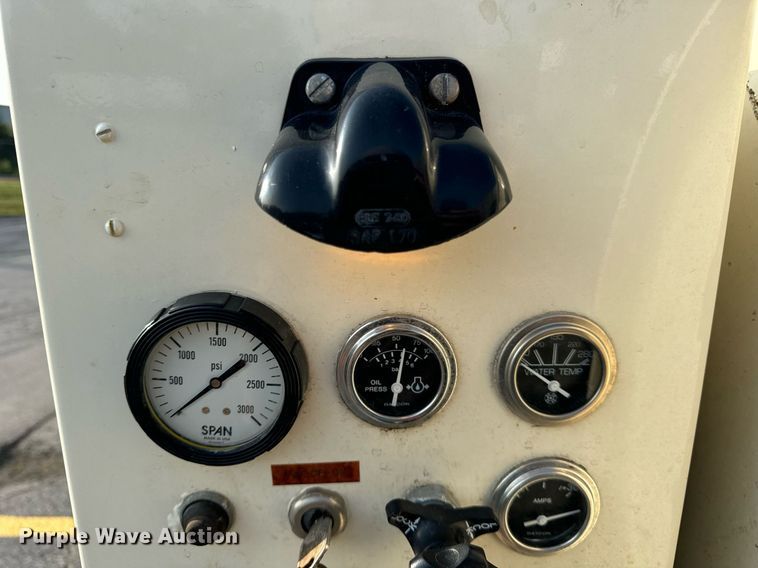 image for item DV5906 1999 John Bean  Sewerjet 600D sewer jetter trailer 