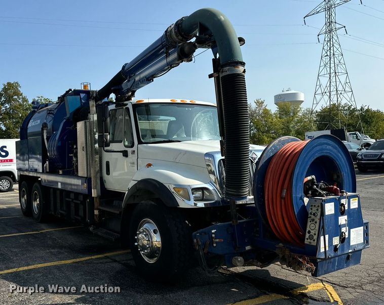 image for item DV5908 2007 International 7400 sewer jetter truck