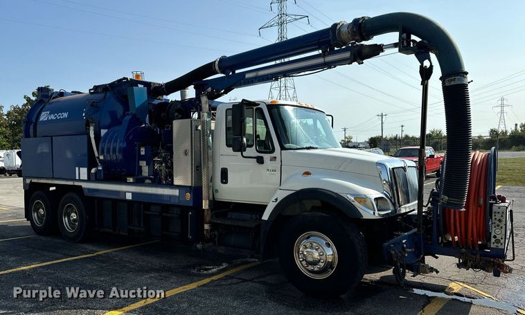 image for item DV5908 2007 International 7400 sewer jetter truck