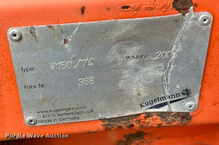 image for item DV5909 Holder  C9.72H municipal tractor