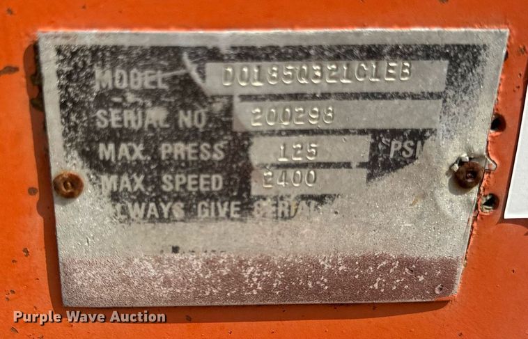 image for item DV5913 Joy D0185Q321C1EB air compressor