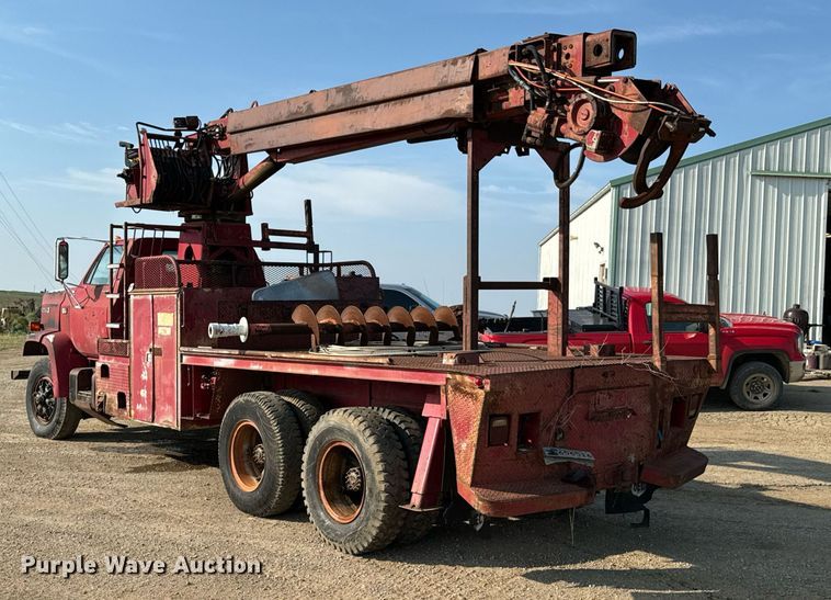 image for item DX1148 1985 Chevrolet Kodiak  digger derrick truck