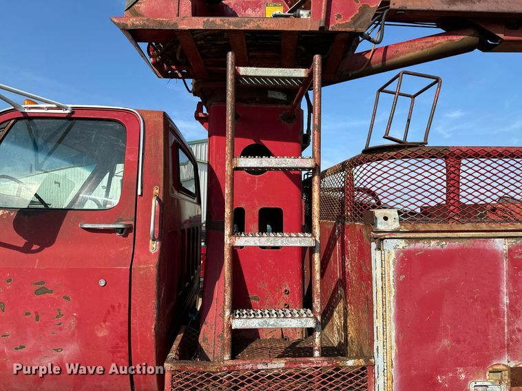 image for item DX1148 1985 Chevrolet Kodiak  digger derrick truck