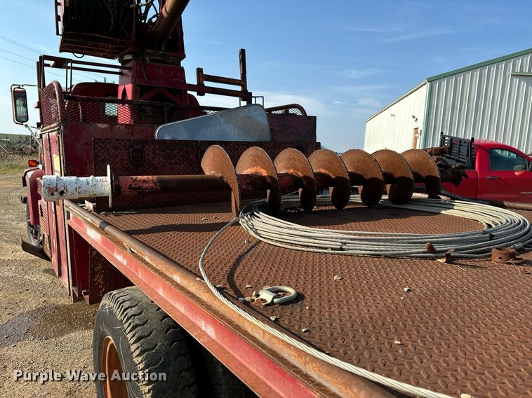 image for item DX1148 1985 Chevrolet Kodiak  digger derrick truck