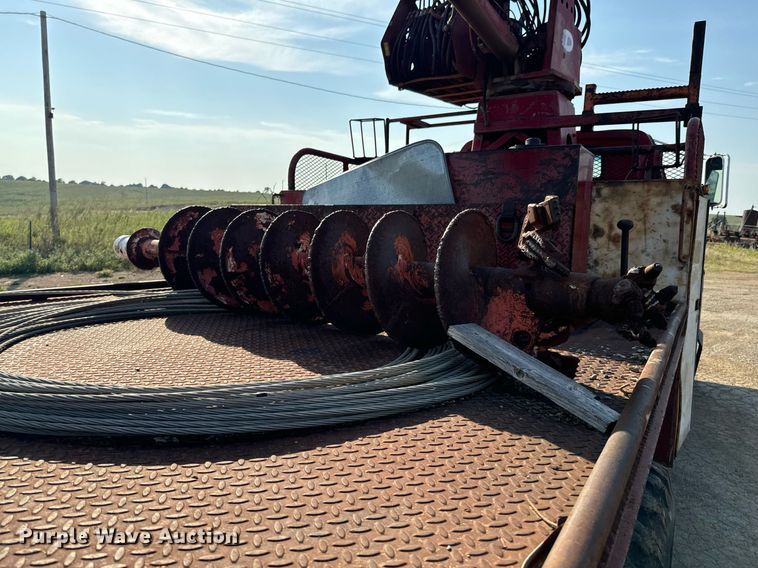 image for item DX1148 1985 Chevrolet Kodiak  digger derrick truck