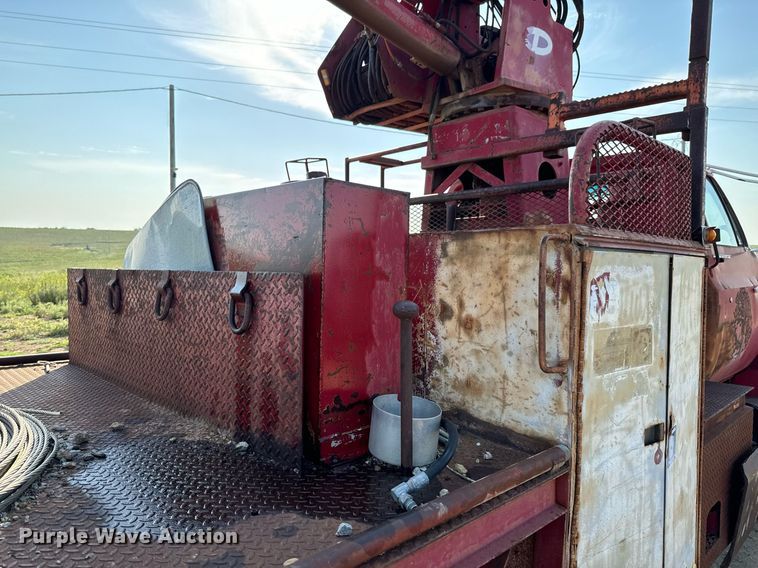 image for item DX1148 1985 Chevrolet Kodiak  digger derrick truck