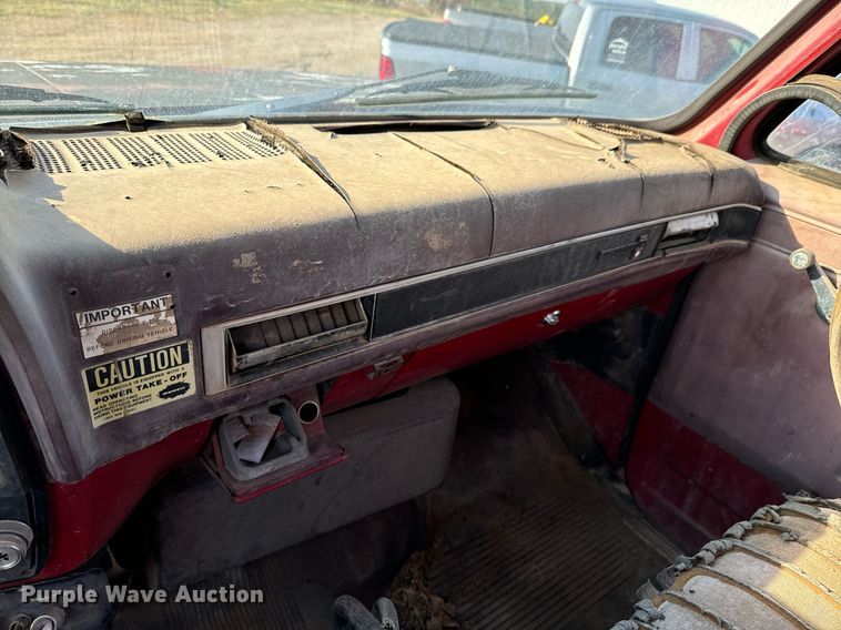 image for item DX1148 1985 Chevrolet Kodiak  digger derrick truck