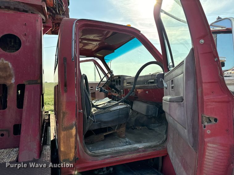 image for item DX1148 1985 Chevrolet Kodiak  digger derrick truck