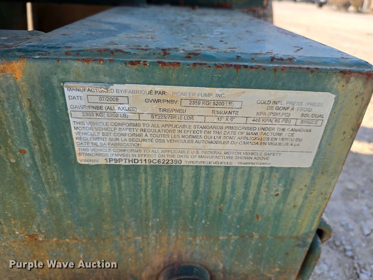 image for item DX1173 2009 Pioneer Pump D25 hydraulic power unit