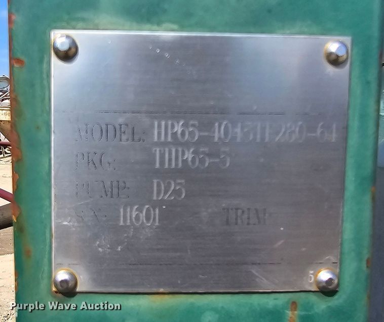 image for item DX1173 2009 Pioneer Pump D25 hydraulic power unit