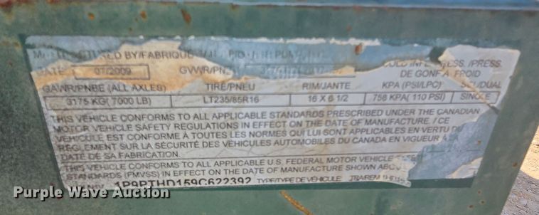 image for item DX1174 2009 Pioneer Pump D25 hydraulic power unit