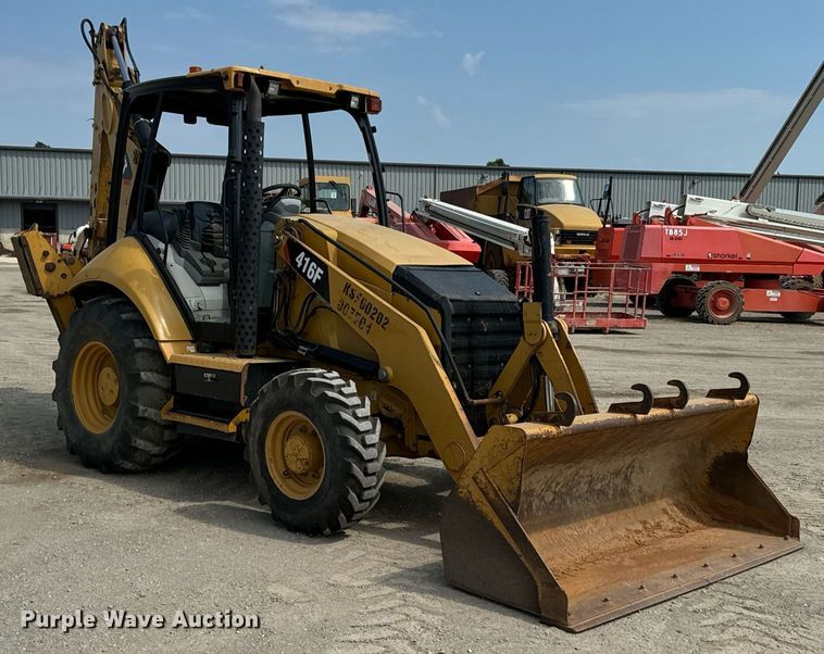 image for item DX1177 2012 Caterpillar 416F backhoe