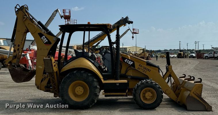 image for item DX1177 2012 Caterpillar 416F backhoe