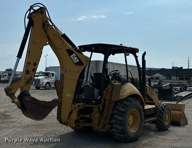 image for item DX1177 2012 Caterpillar 416F backhoe