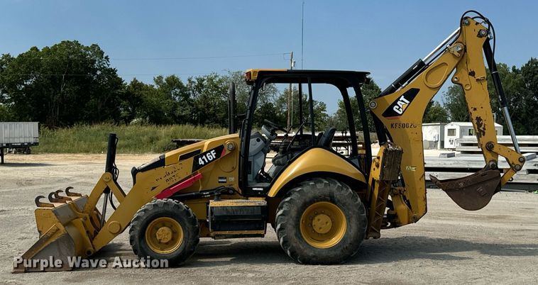 image for item DX1177 2012 Caterpillar 416F backhoe