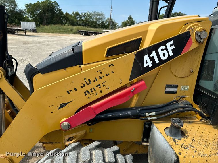 image for item DX1177 2012 Caterpillar 416F backhoe