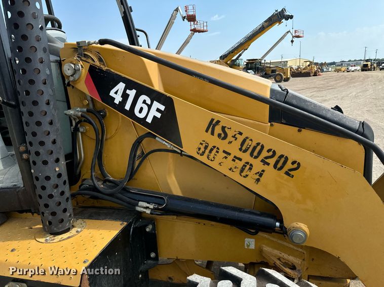 image for item DX1177 2012 Caterpillar 416F backhoe
