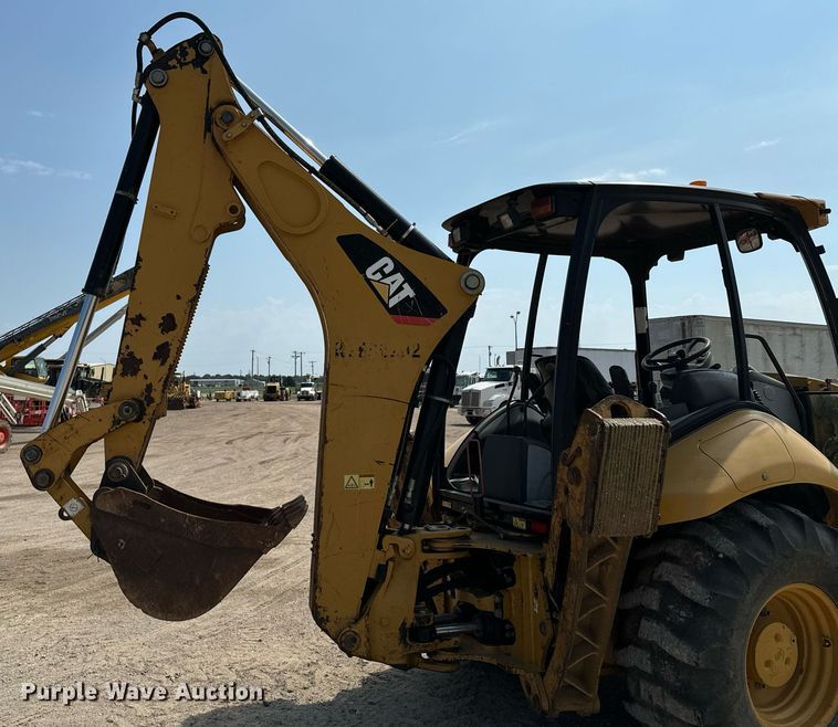 image for item DX1177 2012 Caterpillar 416F backhoe