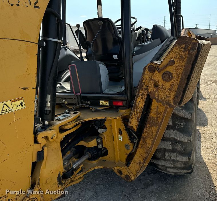 image for item DX1177 2012 Caterpillar 416F backhoe