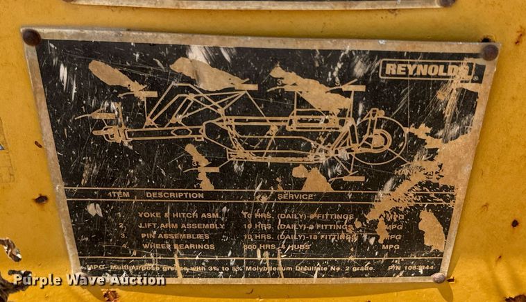 image for item DX1179 2004 Reynolds 17E10.5 scraper