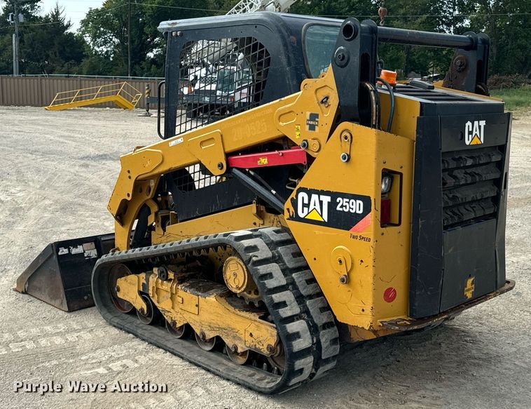 image for item DX1187 2016 Caterpillar 259D tracked skid steer loader