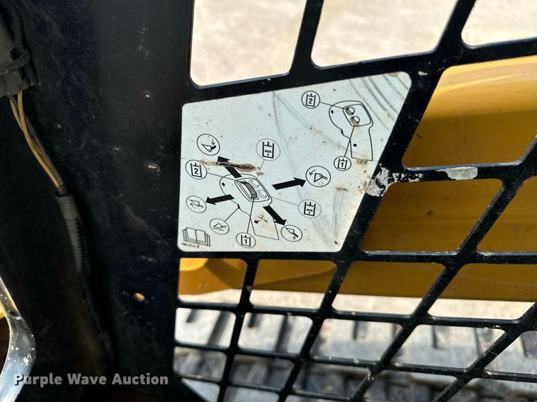 image for item DX1187 2016 Caterpillar 259D tracked skid steer loader