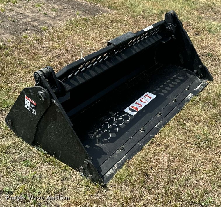 image for item DX1198 JCT Attachments four-in-one skid steer bucket