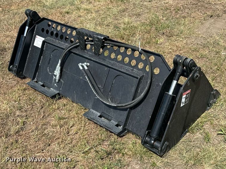 image for item DX1198 JCT Attachments four-in-one skid steer bucket