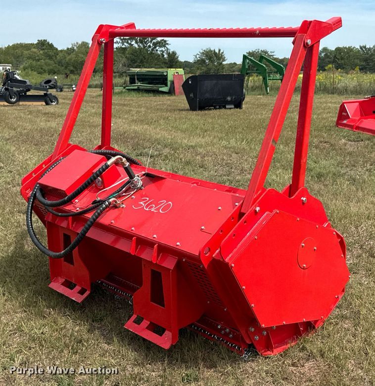 image for item DX1203 2024 TopCat SSFM81 skid steer mulcher