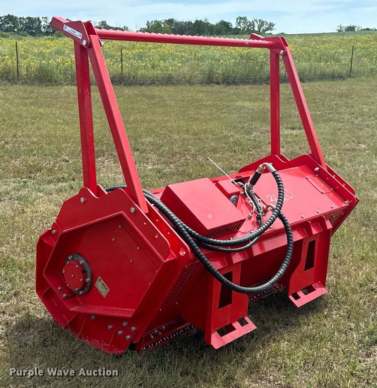 image for item DX1203 2024 TopCat SSFM81 skid steer mulcher