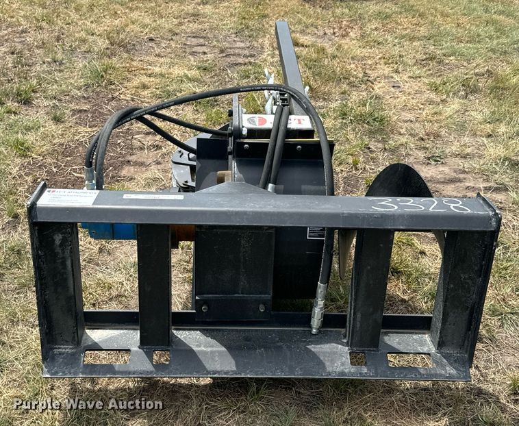 image for item DX1206 JCT Attachments skid steer trencher