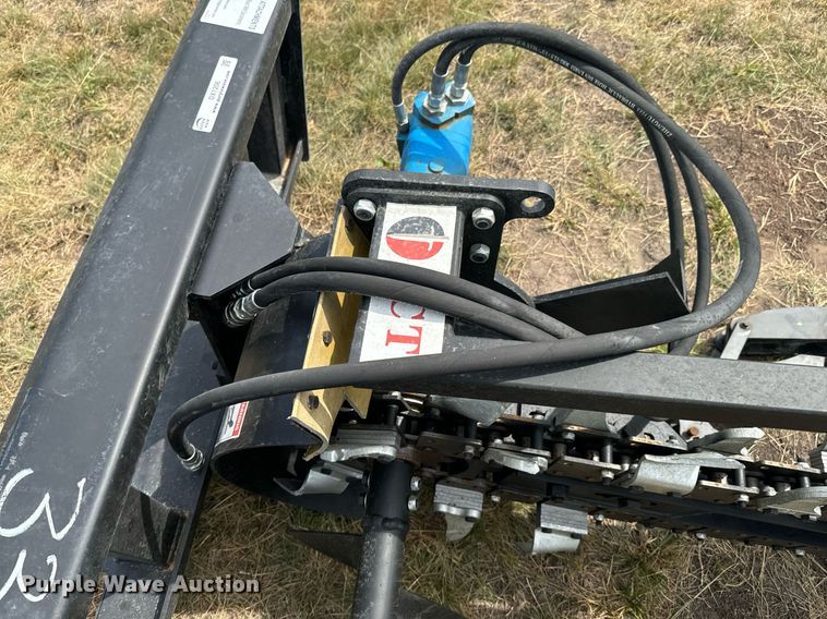 image for item DX1206 JCT Attachments skid steer trencher