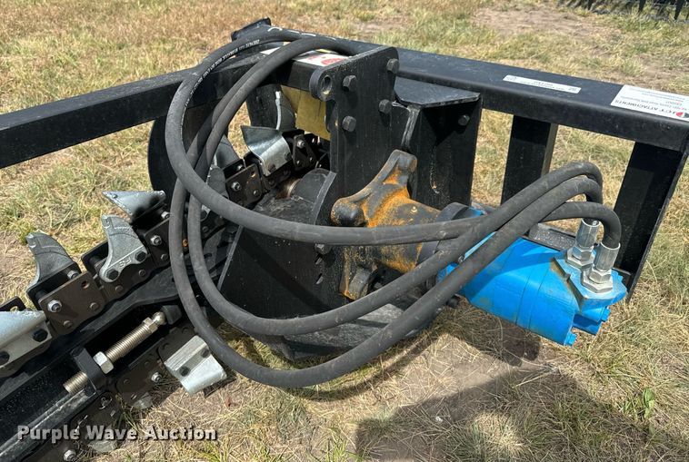 image for item DX1206 JCT Attachments skid steer trencher