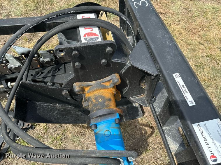 image for item DX1206 JCT Attachments skid steer trencher