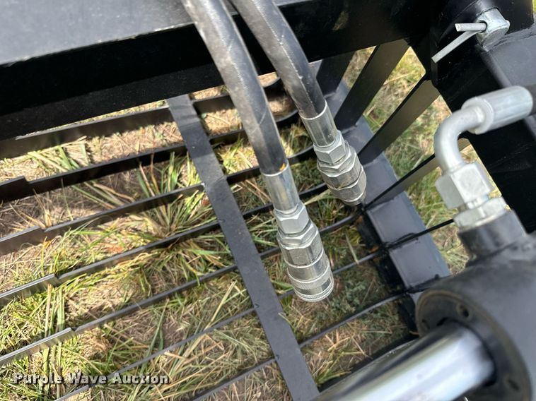 image for item DX1207 JCT Attachments skid steer grapple bucket