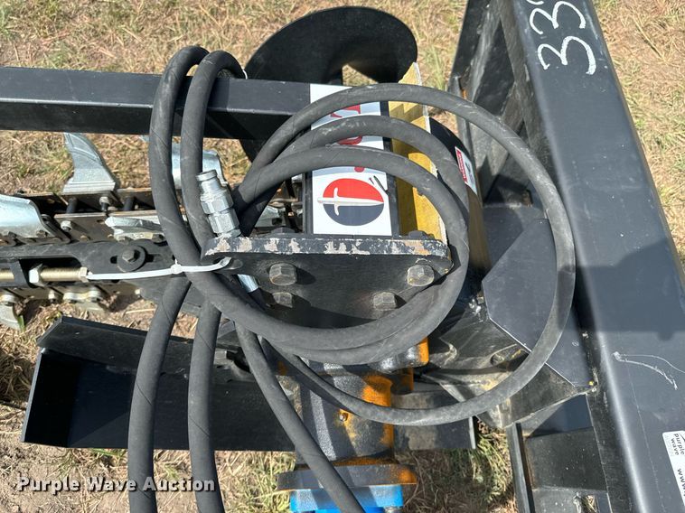 image for item DX1209 JCT Attachments skid steer trencher