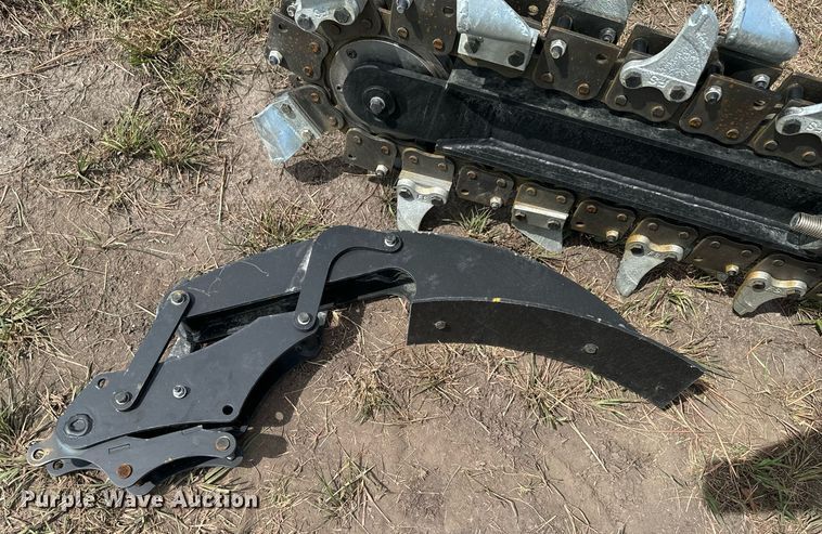 image for item DX1209 JCT Attachments skid steer trencher