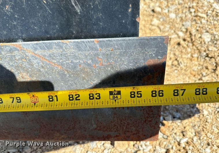 image for item DX1216 2013 Caterpillar skid steer dozer blade