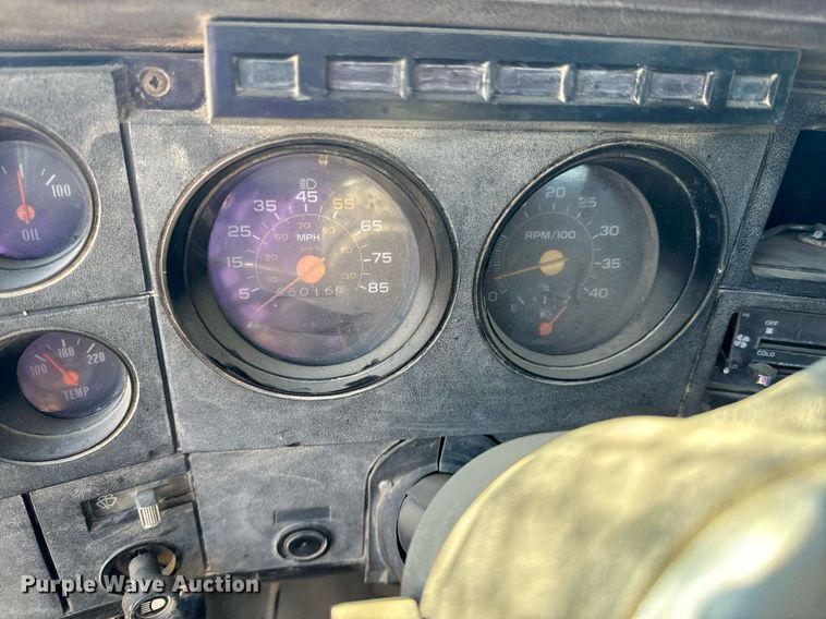 image for item DX1238 1981 GMC Topkick C6000 truck with tree spade