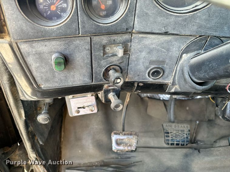 image for item DX1238 1981 GMC Topkick C6000 truck with tree spade