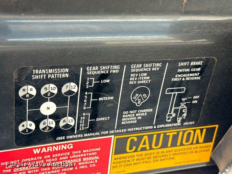 image for item DX1238 1981 GMC Topkick C6000 truck with tree spade