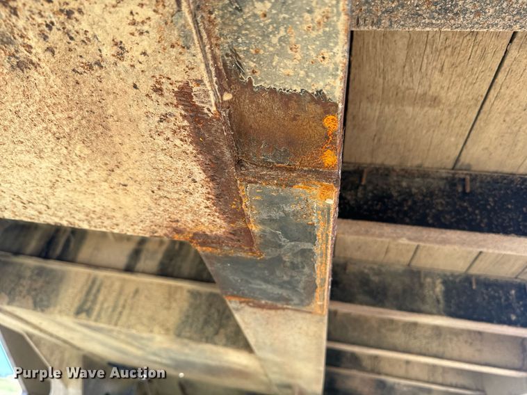 image for item EE7589 2011 Neville Built drop deck equipment trailer