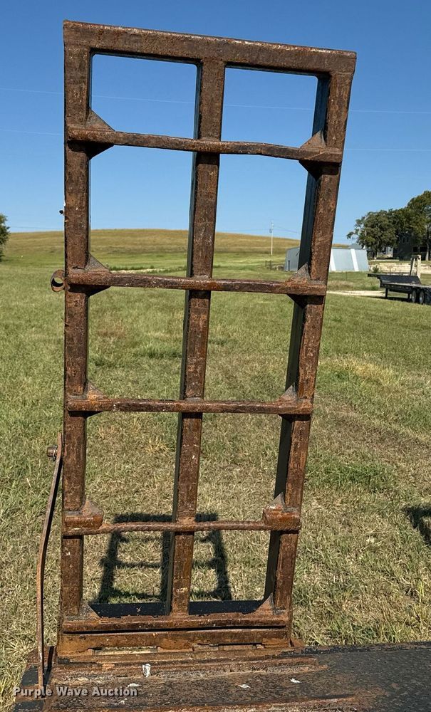 image for item EE7589 2011 Neville Built drop deck equipment trailer